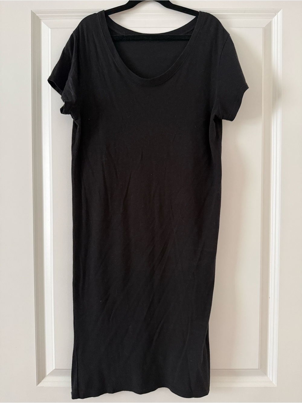 Flag nor Fail Black Tee Dress